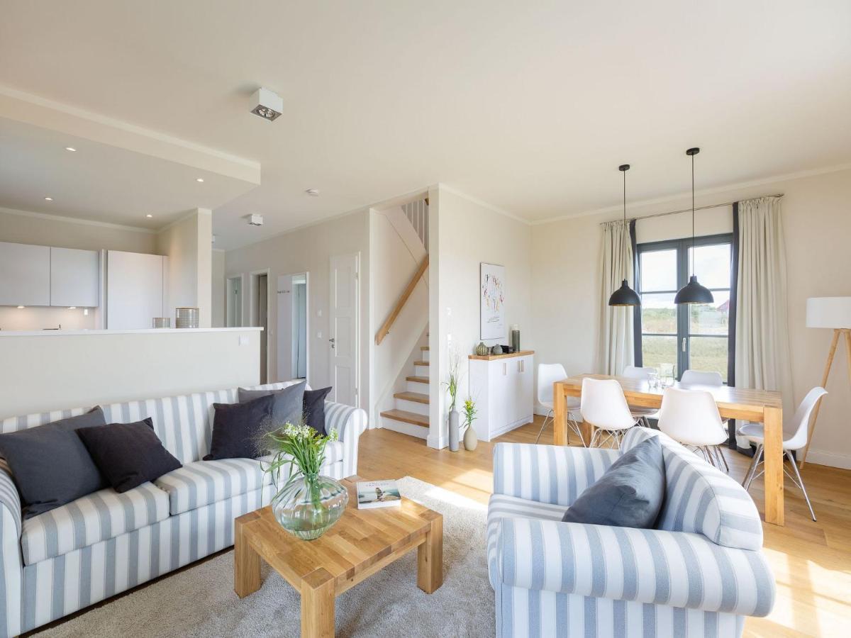 Reetland Am Meer - Premium Reetdachvilla Mit 2 Schlafzimmern, Sauna Und Kamin E04 Dranske Exteriör bild