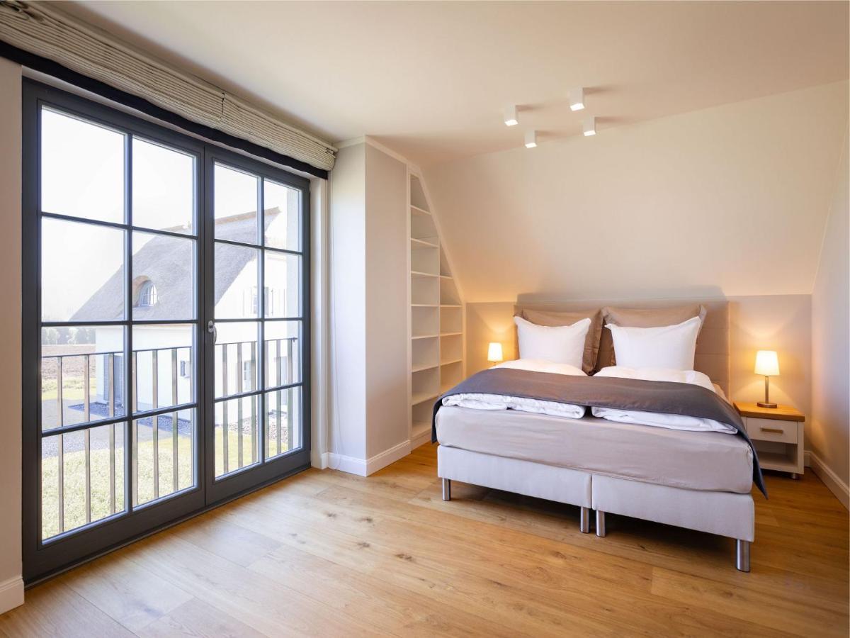 Reetland Am Meer - Premium Reetdachvilla Mit 2 Schlafzimmern, Sauna Und Kamin E04 Dranske Exteriör bild